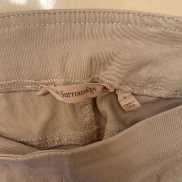 Soft Surroundings Beige Skinny Pants S - Picture 3 of 5